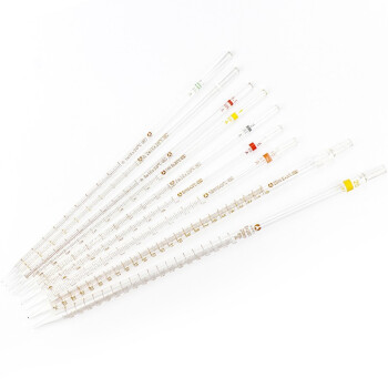 冰禹 AB40231 玻璃刻度吸管滴管 长吸管具环标吸管吸量管移液管 红皮头（起订30个）