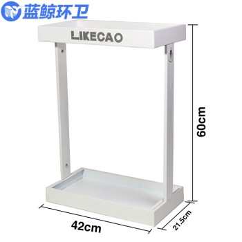 蓝鲸环卫【12头黑色】商用酒店大堂雨伞架可印刷LOGO LJHW-9146