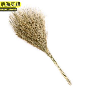 京洲实邦 连体扫把1把装 手工竹扫帚竹笤帚物业大扫把环卫JZSB-9291