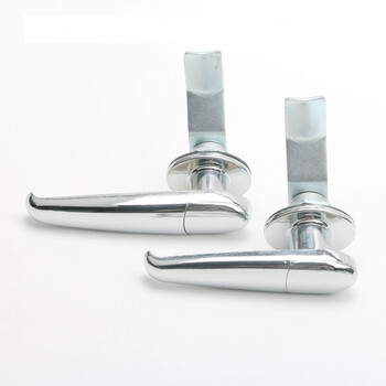 驼铃纵横 AQQJ0050 MS308-2配电箱柜门锁MS308-2-3电器箱锁/铁皮把手锁 加厚带防水盖 MS308-3