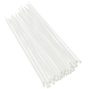 卡夫威尔 自锁式尼龙扎带大号小号加长 园艺扎线带 扎带理线带束线带捆扎带 7.6*550mm 白色 50支装 OT3320