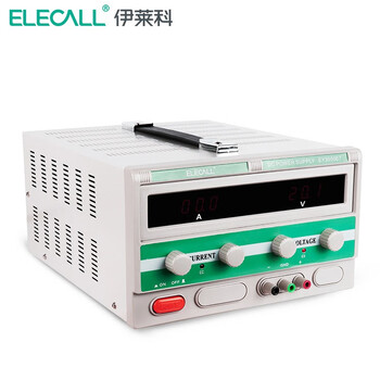伊莱科(ELECALL)笔记本手机维修直流稳压电源稳定高精度数显直流稳压电源30V5A 白色 EY3050ET 7 