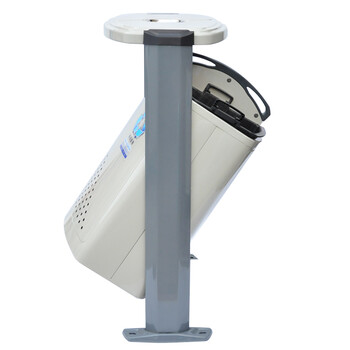 兰诗（LAUTEE）D-01 大号户外垃圾桶 市政环卫分类果皮箱 香槟灰