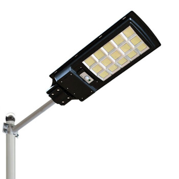捷辰特 JCT-solar-yt LED太阳能路灯 一体化人体感应灯 聚光双孔100W-高亮300灯