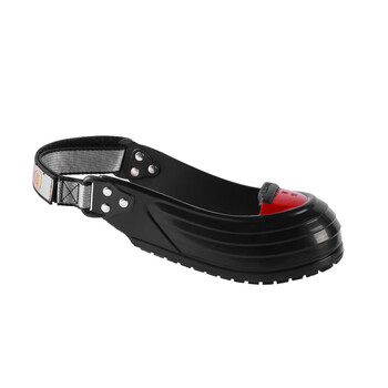 LIONGRIP 防砸鞋套钢头安全劳保鞋防滑访客鞋套橡胶 XGX-TK3 红色M(39-43)