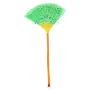 康丽雅 K-0153 木柄波纹丝扫把 塑料丝扫灰扫帚物业学校笤帚 颜色随机