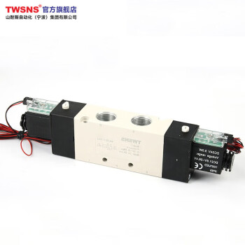 山耐斯TWSNS 气动电磁阀欧标二位五通双电控制阀Q4V320-10 DC24V