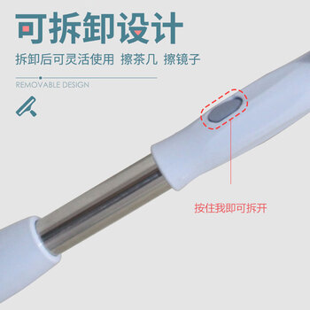 亿丽佳 玻璃刮擦窗器清洁玻璃神器刮水器 洗刮合一伸缩杆擦玻璃器（亮窗福星） 6件/组