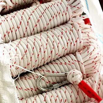 安惠（ANHUI）安全绳(丝编)双钩中安世宁 通用10mm 定做 20米