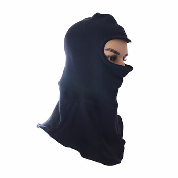 者也 3C认证消防员防护头套微型消防站配置加厚隔热阻燃防护头罩 黑色