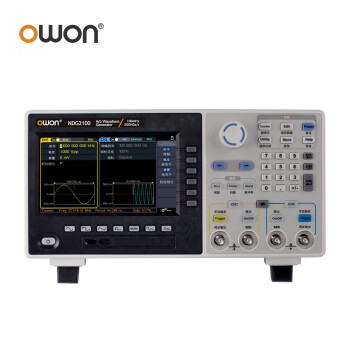 利利普owon NDG2100函数任意波形发生器正弦波方波脉冲噪声信号源100MHz输出频率 两通道 采样率500MSa/s