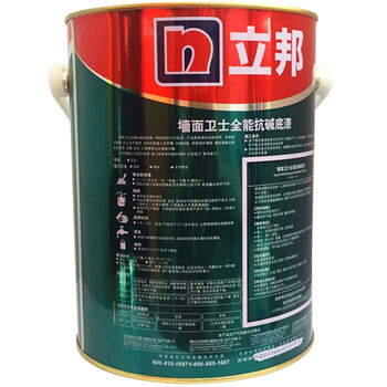 立邦全能抗碱底漆乳胶漆内墙5L