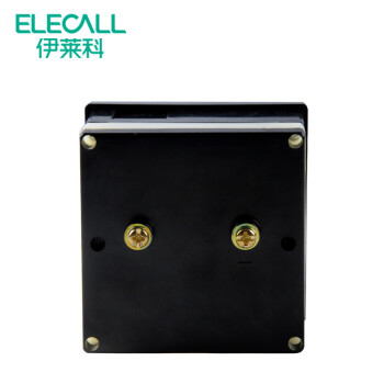 伊莱科(ELECALL)交流电压表 机械指针式电压表 6L2-V 黑白色 150V