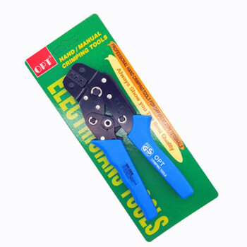 台湾OPT压线钳裸端子 SN-28B欧式绝缘插簧压接钳夹线冷压端子钳棘轮式 SN-28B 铬钒合金钢 现货