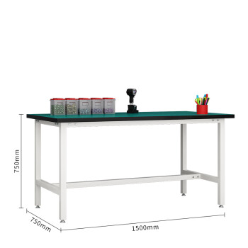 沛桥轻型工作台PQ-2898检验桌装配桌打包桌维修台 防静电台面