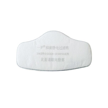 一护 KN95防尘防风口罩 带护目镜防尘面具 配套滤棉10片