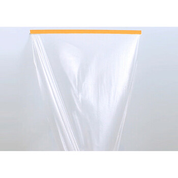 飞尔（FLYER）遮蔽膜保护膜 喷漆遮蔽膜地面装修保护膜 油漆保护膜油漆涂料墙面膜【1.4m×25m】5卷起批