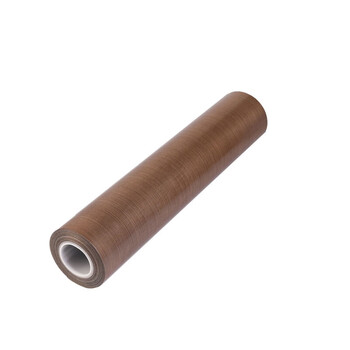 联嘉 耐高温棕色铁氟龙胶带 加厚隔热绝缘胶带 宽600mmx长10mx厚0.18mm
