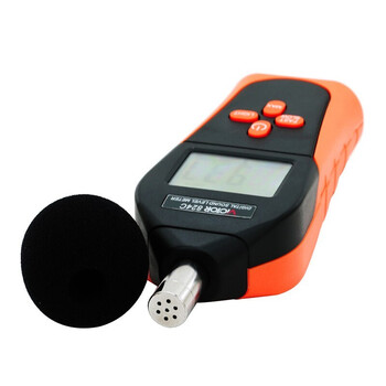胜利仪器（VICTOR）A记权数字噪音计分贝仪声级计音量计噪声计声音测试仪 VC824C 标配现货