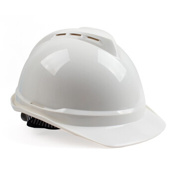 梅思安（MSA）10172512 V-Gard500 PE豪华型安全帽带透气孔 D型下颏带 白色 定做 1顶