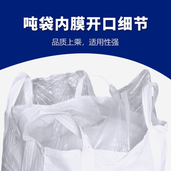 飞尔（FLYER）吨袋内膜 防水内膜集装袋 吨袋吨包内膜双层12丝200x300cm两头通适合卸料吨袋【FLJD287】