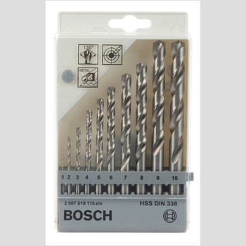 钻头组 F 博世/BOSCH 2607019115-879 Φ1-Φ10 10支/盒 全套