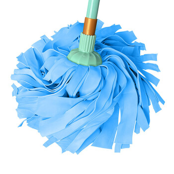 庄太太【颜色随机】酒店卧室圆头老式墩布吸水拖把