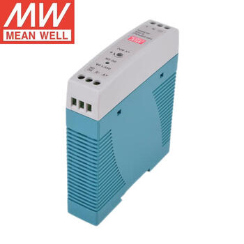 明纬（MEANWELL）MDR-20-24 工业DIN导轨型单组 明纬开关电源