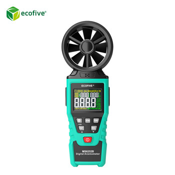 ecofive(莱靡) MS6252B 手持式叶轮风速仪 风速计风速测量仪 1年维保
