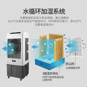 万家达 无雾加湿器湿膜工业加湿机SCH-D9大容量商用厂房实验室空气净化增湿器(不含自动加水口)