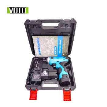VOTO电动螺丝批16.8V大功率冲击起子机多功能 锂电钻电动批 BD402 BD402-16.8v冲击起子机2电1充塑盒 其他 3 