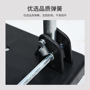 金兽GC1283手推车72*48cm承重300斤可折叠平板车拉货小车4寸轻音轮