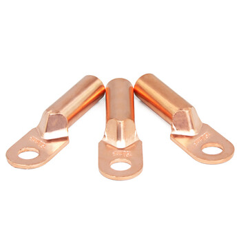 BOWERY DT铜鼻子电缆接头DT-150平方铜接线端子线鼻子酸洗堵油线耳紫铜端子厂家配送10只/包 1包