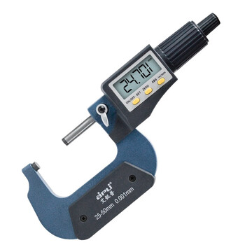 艾锐普0-25mm数显千分尺测厚高精度0.001外径电子螺旋测微器可配千分卡尺座 数显千分尺(25-50mm)