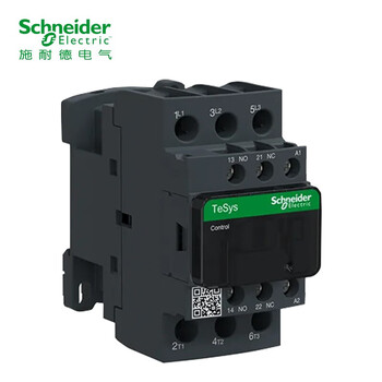 施耐德电气 TeSys LC1D系列三极交流接触器LC1D32Q7C 32A 线圈电压380V 50/60Hz
