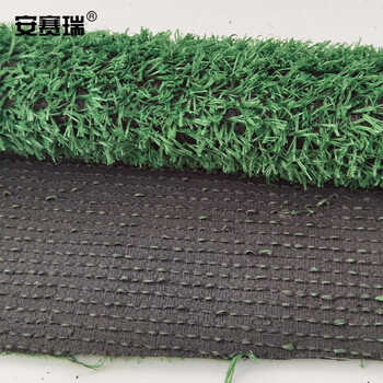 安赛瑞 仿真草坪人造塑料假草坪2×10m 1.5cm加密军绿 700586