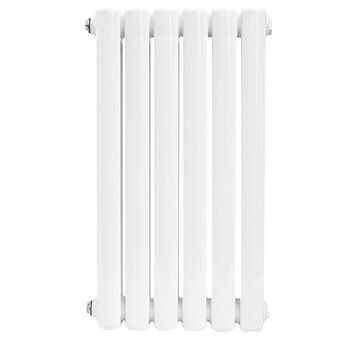 屹选工品 25柱，上下中心距45cm  5025型双层钢制暖气片 水暖挂式暖气片 散热气