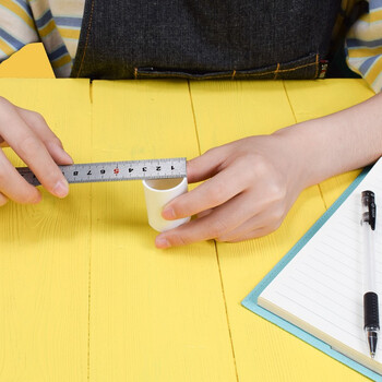 保拉(Paola) 不锈钢直尺 刻度尺15cm 公制刻度绘图钢尺5351