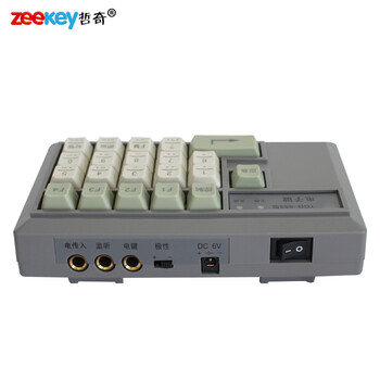 哲奇 TGG-653型电子键主机 替代传统手键 报务训练器材 不含K5电键和SY-4耳机 原厂货源