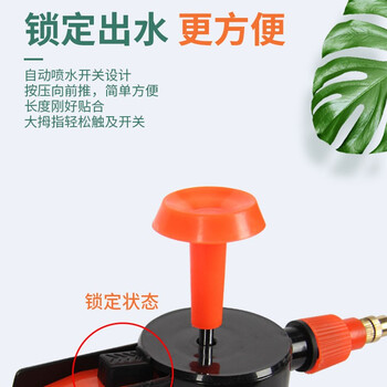 保拉(Paola) 2.0L加厚喷壶 花卉植物浇水壶 浇花洒水壶 园艺浇灌水壶 洒水壶 气压喷壶2091
