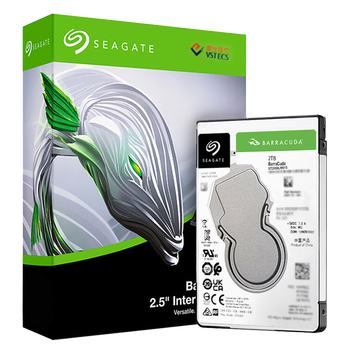 希捷（SEAGATE）笔记本硬盘2TB 128MB 5400转 SATA3.0 2.5英寸 机械硬盘 电脑 希捷酷鱼ST2000LM015