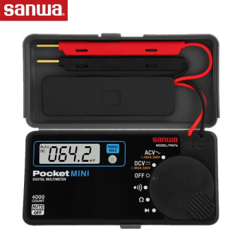 sanwa PM7A 三和口袋便携式数字万用表多用表三用表复用表交直流500V 1年维保