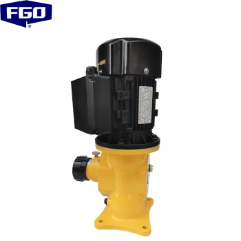 FGO 机械隔膜计量泵 DJ-Z 不锈钢316泵头 240L/h0.7 功率0.37kw 380V 防爆电机