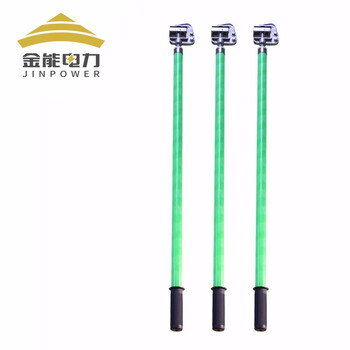 金能电力 临时三相短路高压接地棒10kv平口式1m棒3根