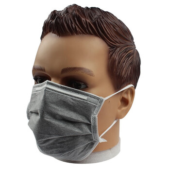 CM朝美 7001  一次性活性炭口罩 四层独立包装 防尘放飞沫防异味 定做 1盒（50片）