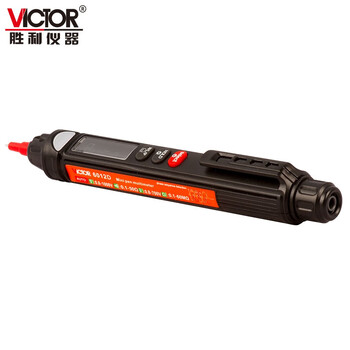 胜利仪器（VICTOR）笔式万用表数字高精度防烧电表全自动维修电工万能表逻辑电笔 VC6012D 标配现货