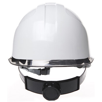 成楷科技（CK-Tech）双色安全帽 CKT-NTB-1W 工地国标ABS防冲击耐穿刺 增强款白色 1顶