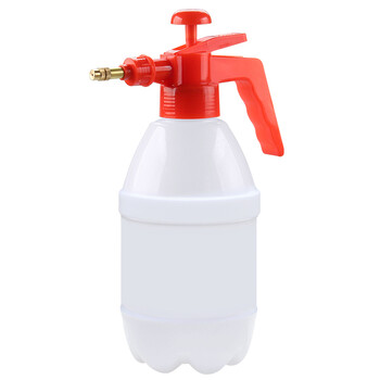 兰诗（LAUTEE）HF-C301 铜头喷水壶 酒精喷壶消毒液喷壶 气压式喷壶 多用途喷雾壶 1L喷壶 颜色随机 1个装