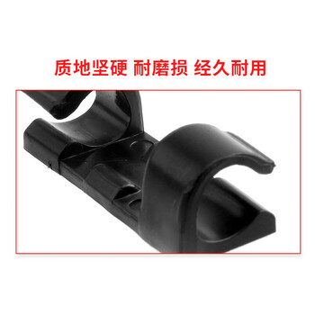 飞尔（FLYER）电线固定器 理线器 线卡数据线卡扣【中号透明20个装】