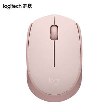 罗技（Logitech）M172无线鼠标 家用商务办公鼠标2.4G接收器 玫瑰粉